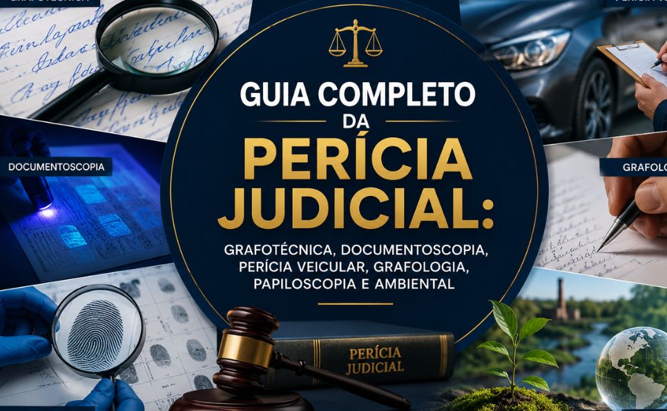 Imagem do artigo O que é Perícia Judicial Quais São as Principais Áreas de Atuação do Perito