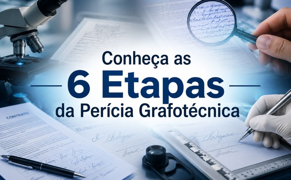 Imagem do artigo Como Trabalha um Perito Grafotécnico? Conheça as 6 Etapas da Perícia Grafotécnica